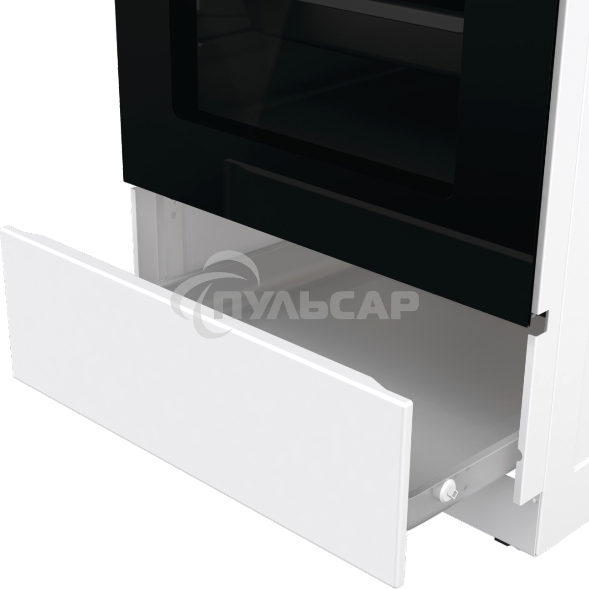 Плита электрическая Gorenje GEC5B41WG белый, конфорок 4 электрических, духовка 62 л, 50 см x 85 см x 59.4 см