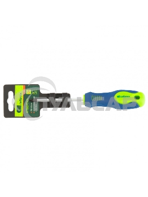 Отвертка, PZ1 х 80 мм, CrV, 2-х компонентная рукоятка Сибртех