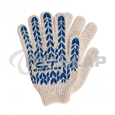 Перчатки трикотажные, ПВХ-покрытие 