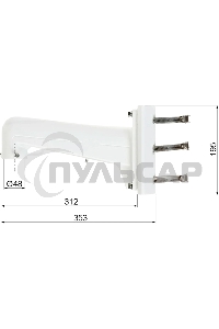 Кронштейн Hikvision DS-1602ZJ-POLE