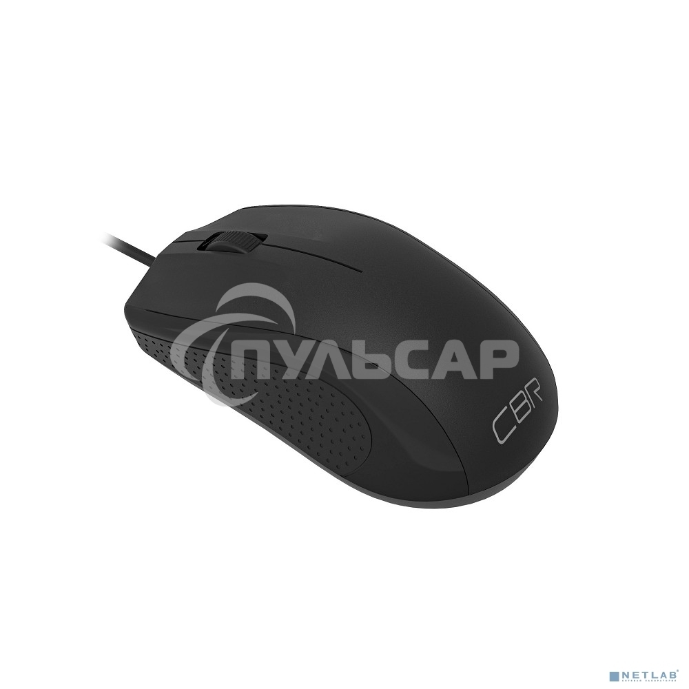 Мышь проводная CBR CM 107 черный, 1000 dpi, USB, кнопки - 3