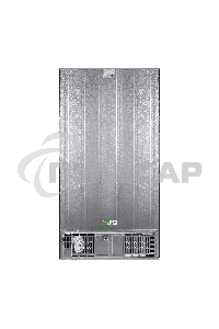 Холодильник Maunfeld MFF177NFB черный глянц. двухкамерный 263/170л морозилка сбоку, No Frost, Side by Side