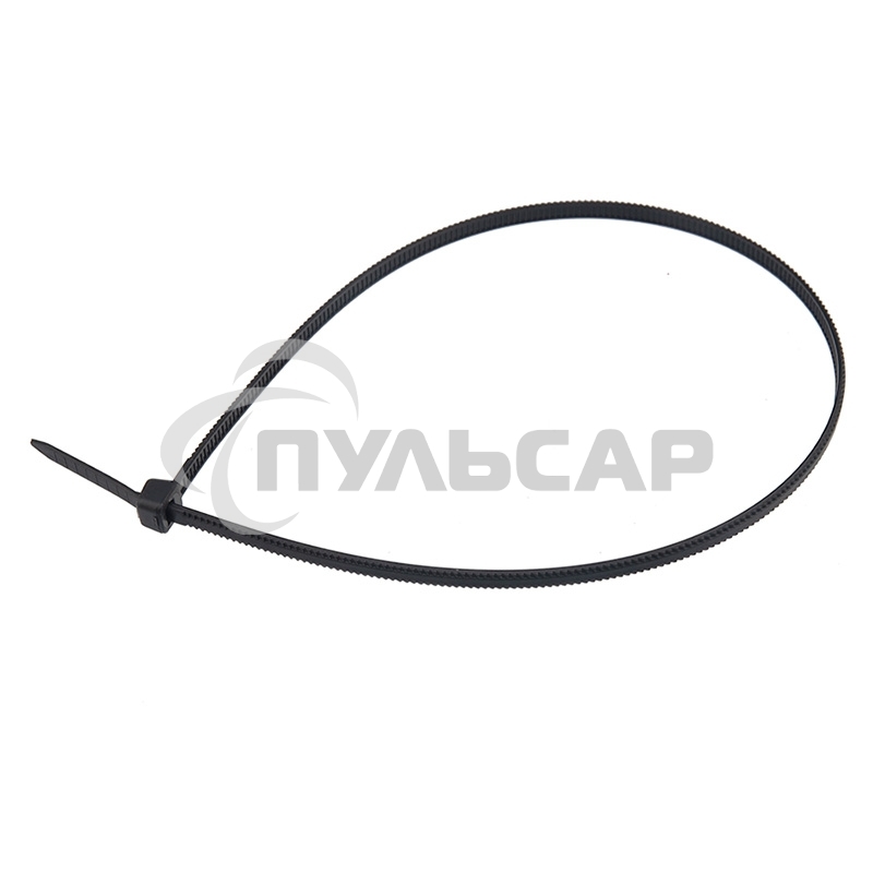 Хомут-стяжкa нейлоновая с тройным замком Rexant 200x3,6 мм, черная, упаковка 100 шт.