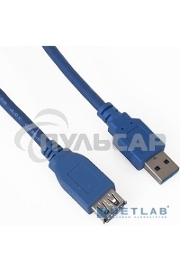 Кабель AM/AF USB3.0 5.0м VCOM удлинитель USB 3.0, VUS7065-5M
