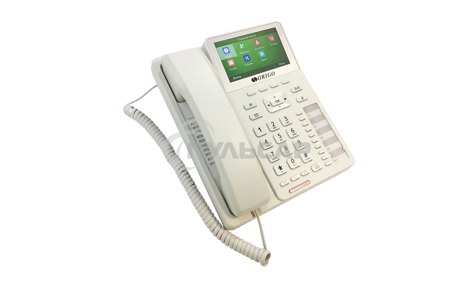 Телефон ORIGO IP-телефон с цветным дисплеем 4.3