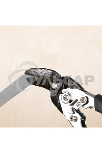 Ножницы по металлу GROSS 78351 усиленные 255мм прямой и правый резсталь-СrMo двухкомп.рукоятки