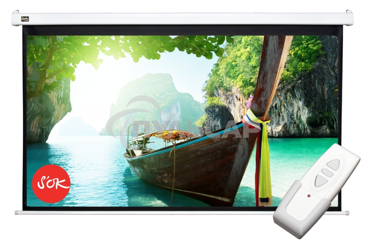 Экран Pro 332x186см Motoscreen 16:9 настенно-потолочный рулонный (моторизованный)150'