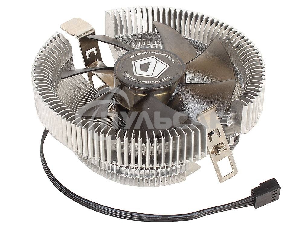 Кулер Cooler ID-Cooling DK-01 черный/серебристый 92мм алюминий 2500rpm 29db 95W 52мм