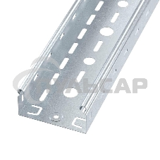 Лоток листовой перфорированный 100х50 L3000 сталь 0.6мм S3 ДКС SPL3510