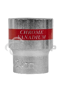 Головка торцевая Matrix, 24 мм, 6-гранная, CrV, под квадрат 1/2