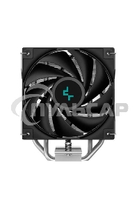 Кулер для процессора DEEPCOOL AG400 черный, 120 мм, алюминий/медь, 2000 об/мин, 31.6 дБ, 4 pin, 220 Вт, 150 мм