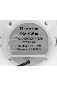 Громкоговоритель Tantos TSo-HW30 рупорный 30Вт белый (00-00025066)