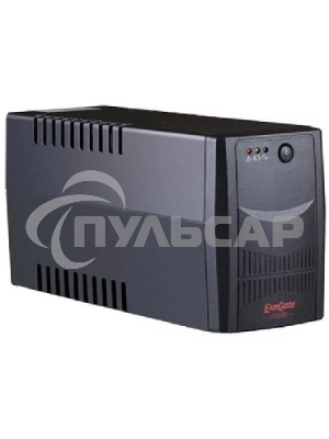 Источник бесперебойного питания ExeGate EP212516RUS Power Back BNB-800 800VA, черный, 2 евророзетки