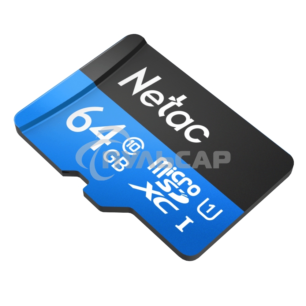 Флеш карта microSDHC 64Gb Netac P500 <NT02P500STN-064G-S> (без SD адаптера) 80Mb/s