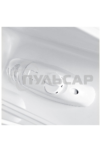 Холодильник Hyundai CT1551WT белый двухкамерный 98/33л морозилка сверху