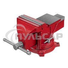 Тиски слесарные Matrix, 125 мм, поворотные, с наковальней