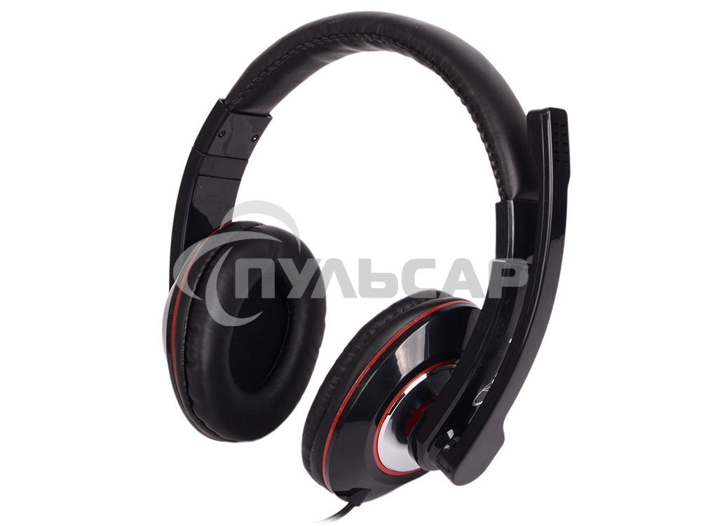 Наушники Gembird MHS-780B Гарнитура стерео черный регулятор громкости