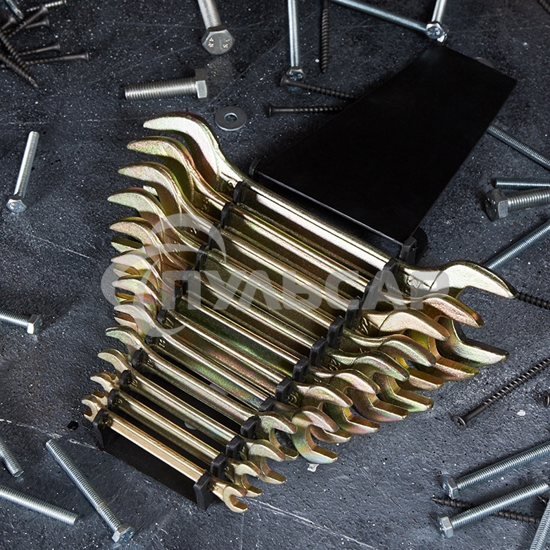 Набор ключей рожковых 6-32 мм 12 предметов Rexant