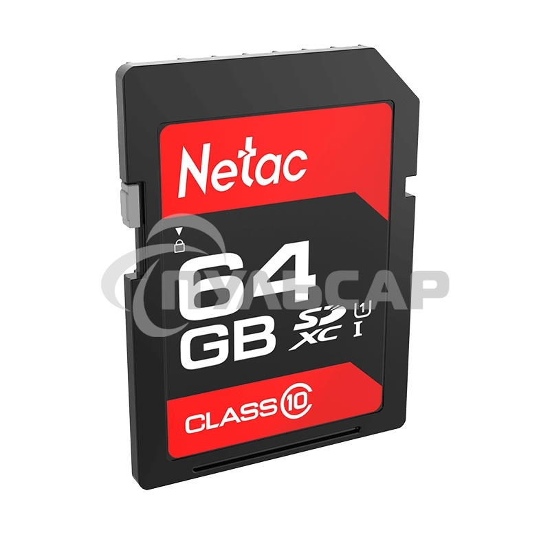 Флеш карта SDHC 64Gb Netac Class 10 UHS-I U1 P600 NT02P600STN-064G-R