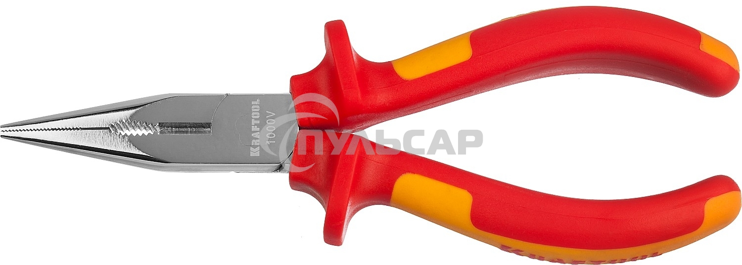 Тонконосы KRAFTOOL 2202-3-16_z01 electro-kraft cr-mo сталь двухкомп. рукоят. хром. покр. 160мм