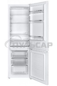 Холодильник Maunfeld MFF176SFW белый двухкамерный 187/75л морозилка снизу, ручная разморозка