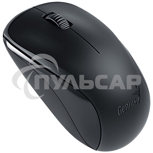 Мышь беспроводная Genius NX-7000 черный, 1200 dpi, радиоканал, USB, кнопки - 3