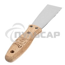 Шпательная лопатка Matrix из нержавеющей стали, 40 мм, буковая рукоятка, EFP