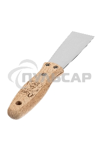 Шпательная лопатка Matrix из нержавеющей стали, 40 мм, буковая рукоятка, EFP