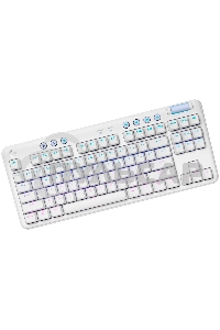 Клавиатура беспроводная Logitech G715 TKL Tactile LIGHTSPEED, USB, Bluetooth/Радиоканал, белый