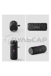 Умная колонка Yandex Стрит Алиса черный 30W 2.0 BT/Wi-Fi 10м 3300mAh (YNDX-00030BLK)