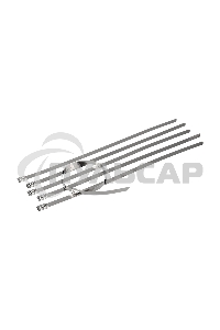 Хомут-стяжка стальная Rexant 152x4,6 мм, упаковка 50 шт.