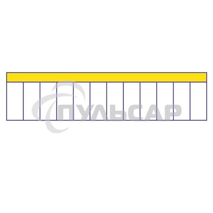 Наклейка на 12 модулей EKF an-2-13