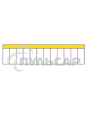 Наклейка на 12 модулей EKF an-2-13