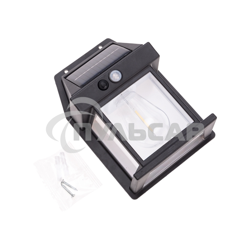 Светильник садовый Rexant Кингс, 3000К, встроенный аккумулятор, солнечная панель, коллекция Лондон