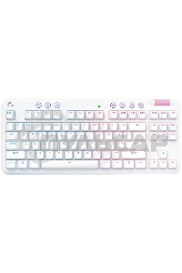 Клавиатура беспроводная Logitech G715 TKL Tactile LIGHTSPEED, USB, Bluetooth/Радиоканал, белый