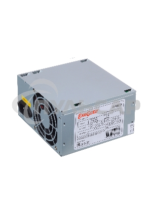 Блок питания ExeGate AA500 (EX256711RUS), 500Вт, 80мм, серый