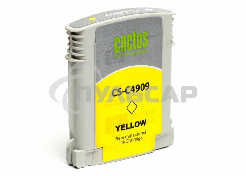 Картридж струйный Cactus CS-C4909 №940 желтый (30 мл) для HP OfficeJet PRO 8000/8500