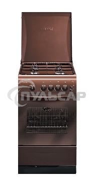 Плита газовая Gefest ПГ 3200-06 К43 коричневый, конфорок 4 шт, духовка 42 л, 50 см x 85 см x 57 см