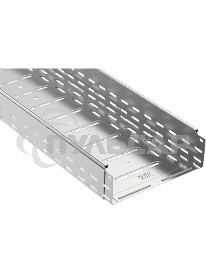 Лоток листовой перфорированный 300х100 L3000 сталь 1мм ИЭК CLP10-100-300-3
