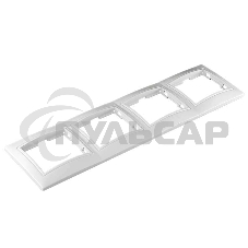 Рамка 4-м СП Севиль горизонт. бел. UNIVersal С0046