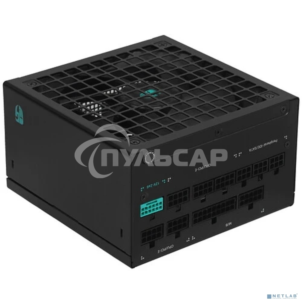 Блок питания Deepcool / GamerStorm PN1000M, 1000Вт, 80 PLUS Gold, 135мм, модульный, черный