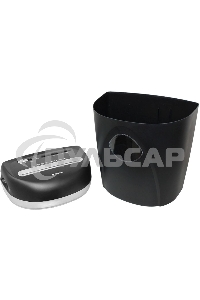 Шредер ГЕЛЕОС Уничтожитель документов УП23-4 DIN P-4 (4 ур-нь секр.), фрагмент 3,9х35мм, 14-16 лист (70г/м2), CD/пл.карты/скрепки/скобы, 23 л.