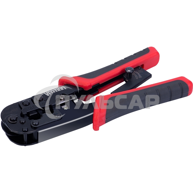 Обжимной инструмент Vention для витой пары с фиксатором RJ45/RJ12/RJ14/RJ11 (8p8c,6p6c,6p4c,6p2c)