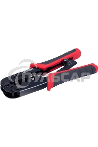 Обжимной инструмент Vention для витой пары с фиксатором RJ45/RJ12/RJ14/RJ11 (8p8c,6p6c,6p4c,6p2c)