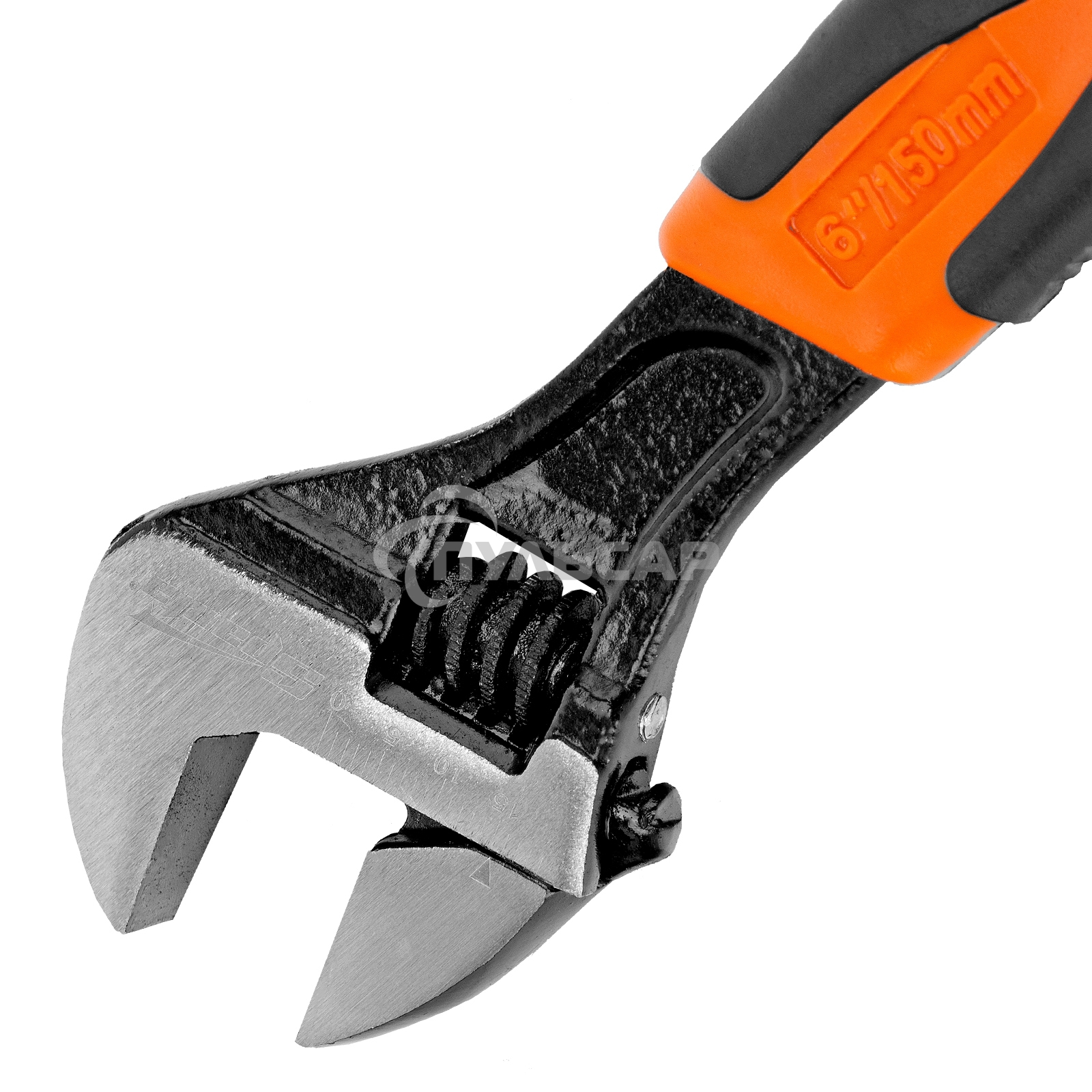 Ключ разводной, 150 мм, двухкомпонентная рукоятка Sparta