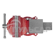 Тиски слесарные Matrix, 125 мм, поворотные, с наковальней