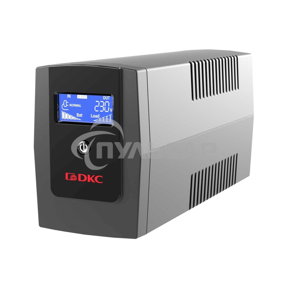 Источник бесперебойного питания ИБП Info LCD 800В.А IEC C13 (3) USB + RJ45 DKC INFOLCD800I