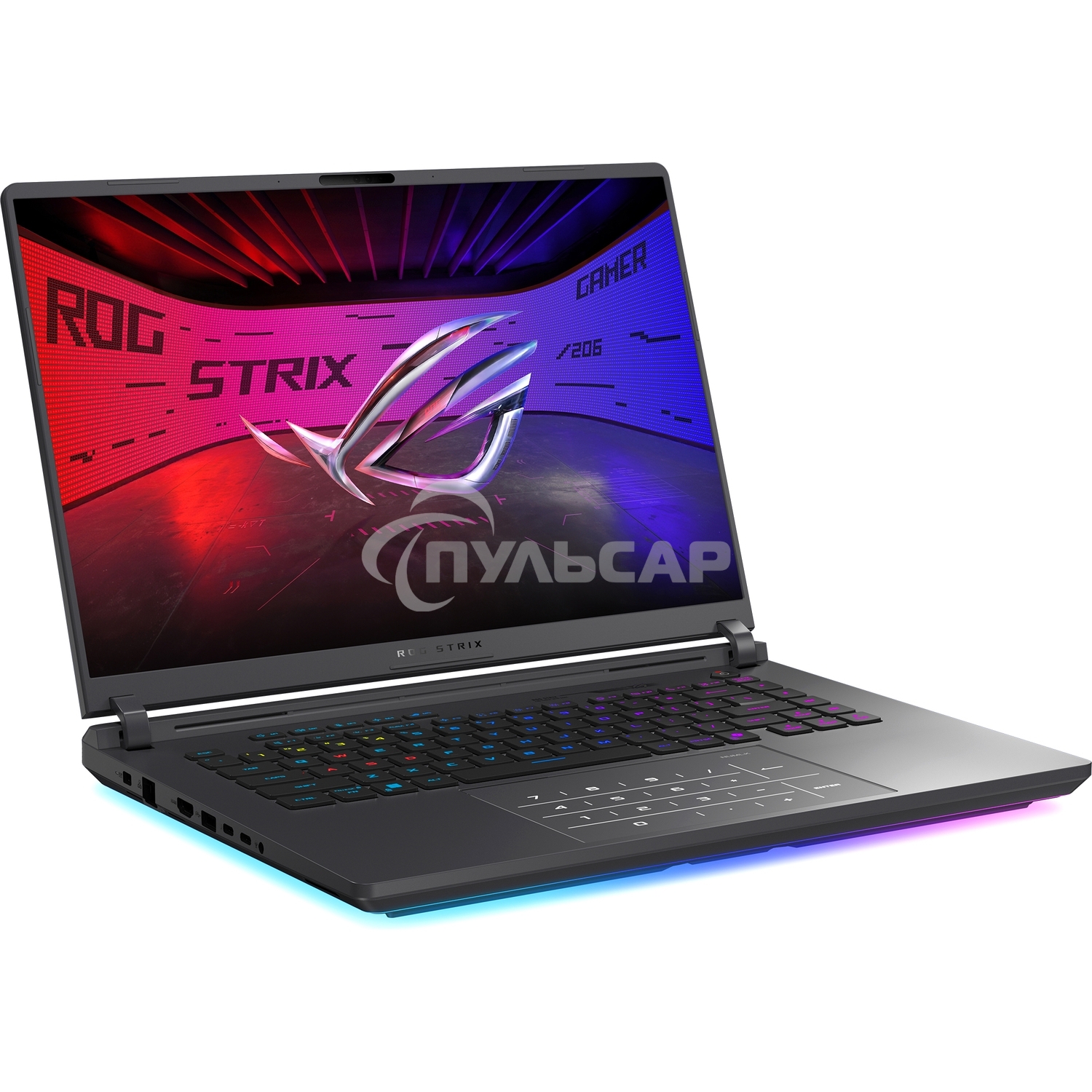 Ноутбук Asus ROG Strix G16 G615LW-S5080 серый Core Ultra 9 275HX 32Gb SSD1Tb NVIDIA GeForce RTX 5080 16Gb 16