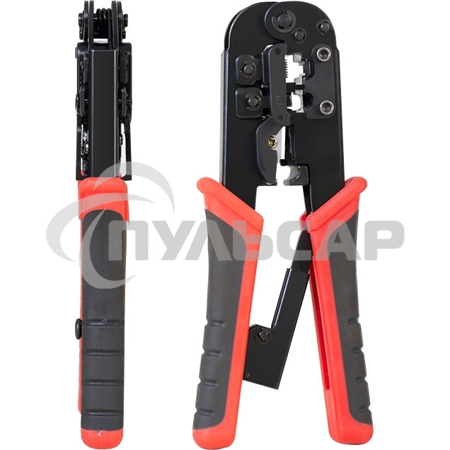 Обжимной инструмент Vention для витой пары с фиксатором RJ45/RJ12/RJ14/RJ11 (8p8c,6p6c,6p4c,6p2c)