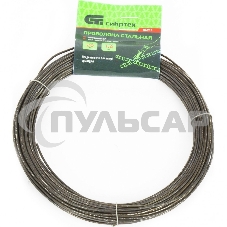 Проволока стальная 20 м, вязальная, термообработанная 1,6 мм Сибртех Проволока стальная 20 м, вязальная, термообработанная 1,6 мм Сибртех